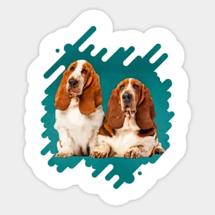 Basset Hound Sticker